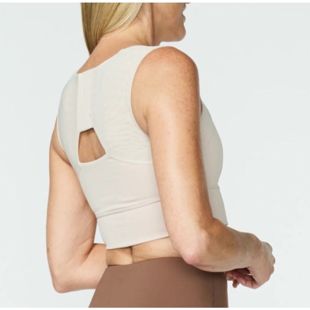 Forme Revive Sports Bra In Ecru - Size XS - Picture 8 of 8